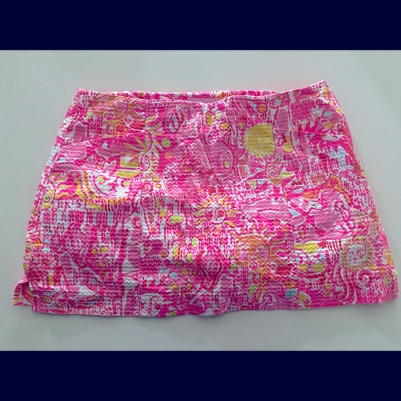 Lilly Pulitzer Sun Skort Size 8 - Picture 2 of 6